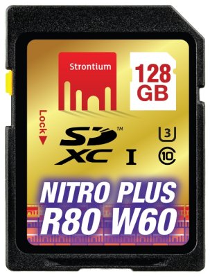   SD 128Gb Strontium Nitro Plus (SRP128GSDU1) SDXC Class 10