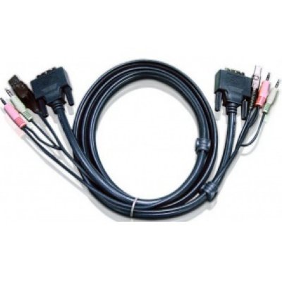  ATEN 2L-7D05UD USB DVI-D Dual Link KVM Cable