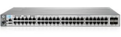 HP J9576A  3800-48G-4SFP+ 48x10/100/1000 + 4x1G/10G SFP+, Managed L3, Stacking, 2 p/s slot