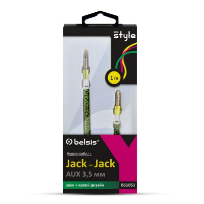  Belsis BS1051 Jack 3.5-Jack 3.5 1m , -