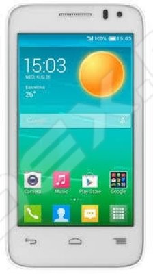  Alcatel OT4035D POP D3 (2 SIM) White/Dark Aubergine