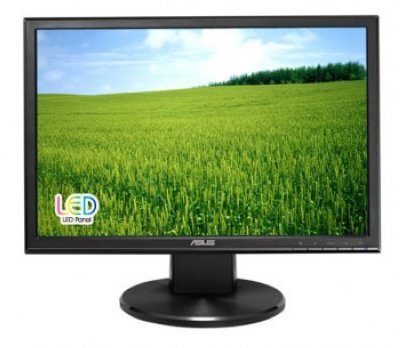  19" Asus VW199TR glossy-black LED1440 x900, 5 ms, 170/160, 250 cd/m