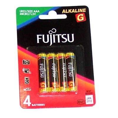  AAA - Fujitsu LR03G/4B Alkaline G (4 )