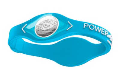  POWER BALANCE L Neon Aqua White/Silver