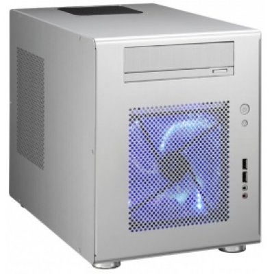  Lian Li PC-Q08A "Silver" [m-ITX, Aluminium, USB]