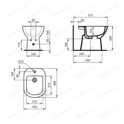 Ideal Standard Tempo   (T510201)