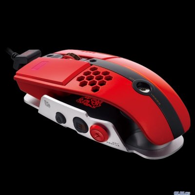  Tt eSPORTS Gaming mouse Level 10 M Diamond USB Aluminum-Red ( MO-LTM009DTL ) , 