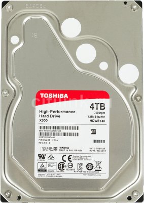   3.5" SATA3 4.0  Toshiba X300, 7200rpm 128mb ( HDWE140UZSVA ) OEM