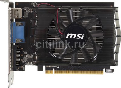  2Gb (PCI-E) DDR-3 MSI V809 N730-2GD3V2 (RTL) D-Sub+DVI+HDMI (GeForce GT730)