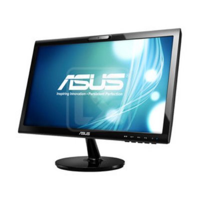  19.5" Asus VK207S glossy-black LED, LCD, Wide, 1600 x900, 2 ms, 170/160, 250 cd/m