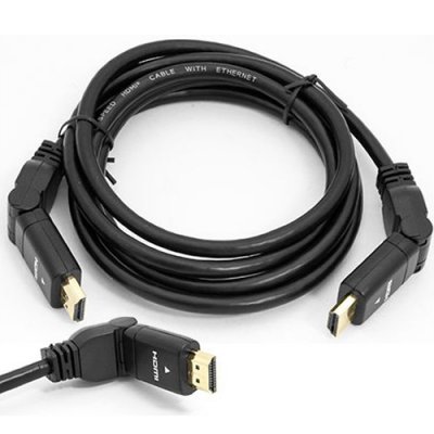  HDMI (M) -) HDMI (M), 1.8m, KREOLZ CHHF-18, High speed with Ethernet,   Go