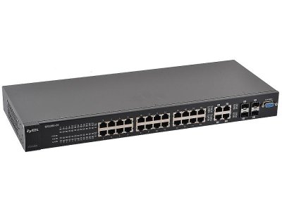  ZyXel GS2200-24 20 ports 10/ 100/ 1000Mbps + 4 comboports 10/ 100/ 1000Mbps/ SFP