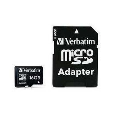   microSD 16GB Verbatim microSDHC Class 10 (SD )