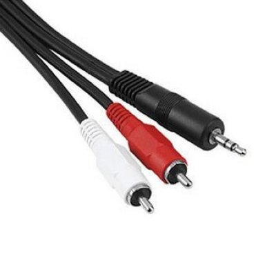  2xRCA (m) - Jack 3.5  (m) (Hama H-43413) (5 )