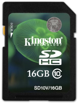   Micro SDHC 16GB Class 10 Kingston SDCA /16GB +  SD