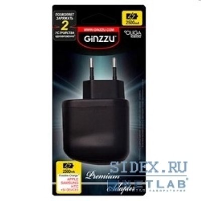    Ginzzu GA-3212UB/ S3 c   micro/mini USB, Apple 30-pin, 2xU