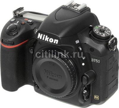  Nikon D750 Body (24.7Mp, 3.2", ISO51200, Full Frame)