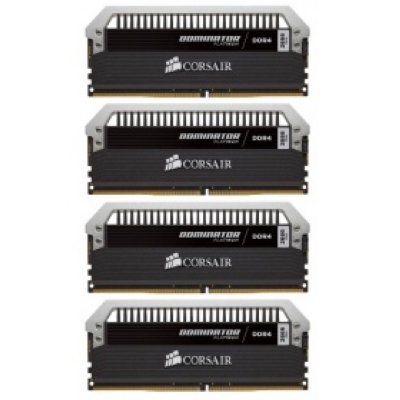   DDR4 16Gb 2666MHz PC-21300 Corsair Dominator Platinum (CMD16GX4M4A2666C16) 4x4