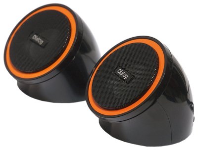  Dialog AC-35UP (Black-Orange) (2x3W,   USB)