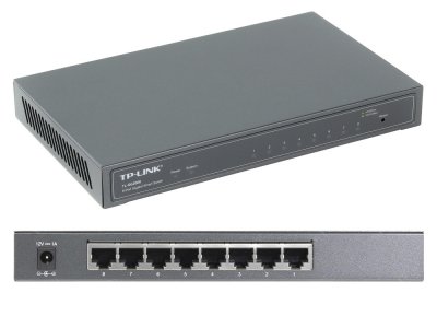  TP-LINK (TL-SG2008) 8-Port Gigabit Desktop Smart Switch (8UTP 10/100/1000 Mbps)