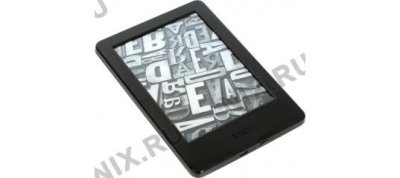   Amazon Kindle (6", mono, 800x600, 4Gb, AZW/AZW3/PDF/PRC/TXT, WiFi, USB2.0)