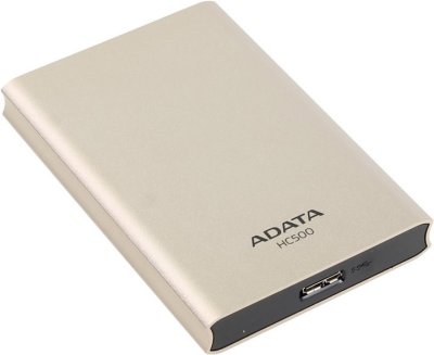   ADATA (AHC500-1TU3-CGD) Choice HC500 Gold USB3.0 Portable 2.5" HDD 1Tb EXT (RTL)