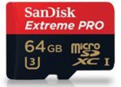   microSD 64GB SanDisk microSDXC Class 10 UHS-I Extreme Pro 95MB/s