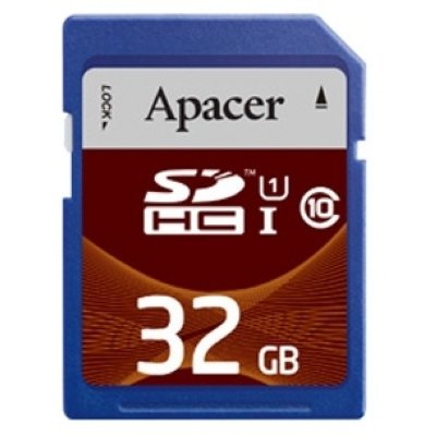   SD 32GB Apacer SDHC Class 10 UHS-I