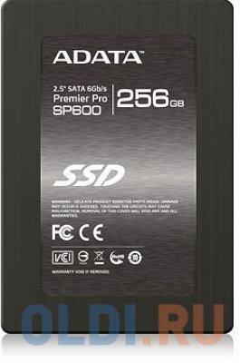   SSD 2.5" 256 Gb ADATA SP600 SATA III (JMicron, R480/W250MB/s, 7mm) (ASP600S