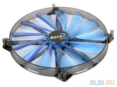  Aerocool Lightning 20  "Blue Edition" ( ), 3+4 pin, 58 CFM, 700 RPM, 16.5