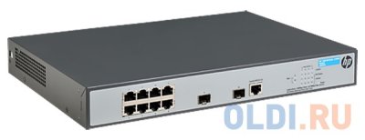  HP 1920-8G-PoE+ (180W) Switch (JG922A) 8x10/100/1000 PoE+ 2xSFP, Web-managed, static rou