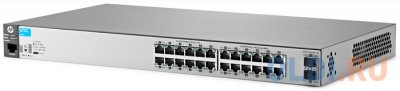  HP 2530-24G (J9856A) 24 x 10/100/1000 + 2 x SFP+, Managed, L2, virtual stacking, 19"