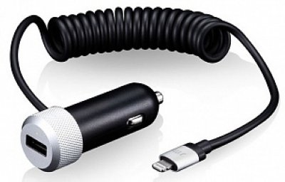 Just Mobile Highway Duo Lightning Car Charger 2.1 A CC-158    iPhone/iPad, 