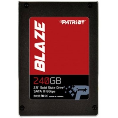  SSD 240Gb Patriot Blaze (PB240GS25SSDR, SATA-III, 2.5")