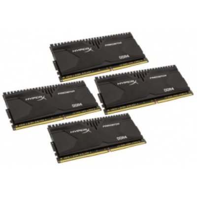   DDR4 16Gb 2133MHz PC-17000 Kingston HyperX Predator (HX421C13PBK4/16) (4x4Gb KIT)