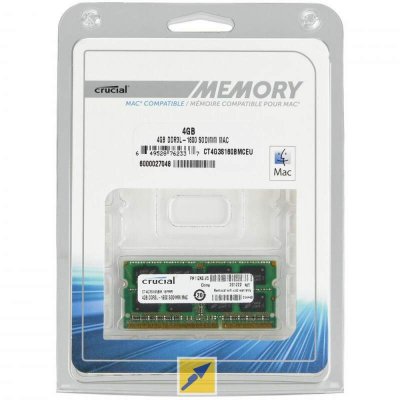  DDR3 4Gb 1600MHz Crucial (CT4G3S160BMCEU) OEM Mac