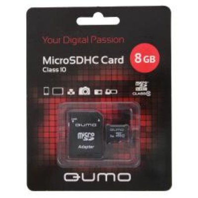   TransFlash 8Gb MicroSDHC Class 10 Qumo