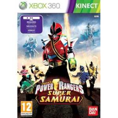   Microsoft XBox 360 Power Rangers Super Samurai  Kinect