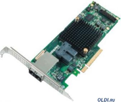 Adaptec ASR-7805Q SGL  SAS 2274300-R (PCI-E v3 x8, LP, SAS 6G,RAID 0,1,10,5,6,50,8port(in