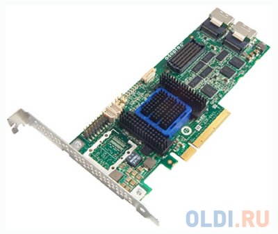 Adaptec ASR-7805 KIT  SAS 2274200-R (PCI-E v3 x8, LP, SAS 6G, RAID 0,1,10,5,6.., 8port(int