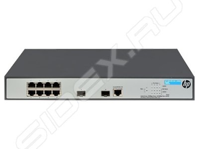 hp 1920-8G-PoE+ (180W) (JG922A)   (8UTP 10/100/1000Mbps PoE + 2SFP)