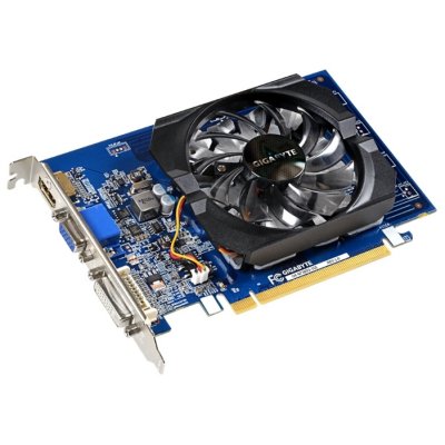  GigaByte GeForce GT 610 700Mhz PCI-E 2.0 1024Mb 1600Mhz 64 bit DVI HDMI HDCP