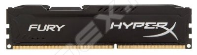  Kingston 4Gb 1600MHz DDR3 CL10 HyperX FURY Black Series (HX316C10FB/4)