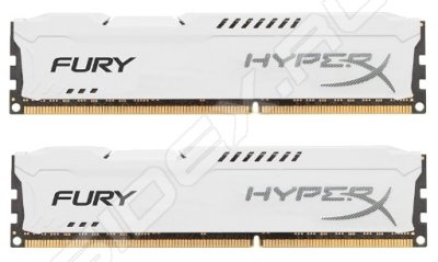  Kingston 16GB 1600MHz DDR3 CL10 DIMM HyperX FURY White Series (HX318C10FWK2/16)