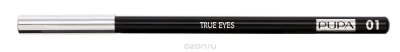    Pupa True Eyes Pencils, 1,4 , 01 Extrablack