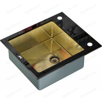 ZorG  INOX-GLASS 600*510 (GL-6051-BLACK-BRONZE)