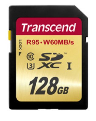   SDHC Transcend TS128GSDU3