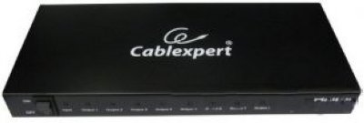  HDMI Cablexpert DSP-8PH4-001, HD19F/8x19F, 1  - 8 