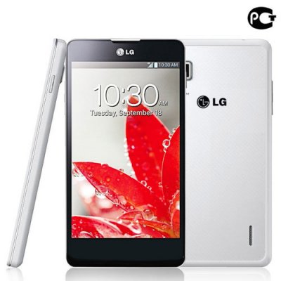  LG E975 Optimus G White (Android 4.1, 4.7", 768x1280, FM, BT, NFC, WiFi, GPS, 13 