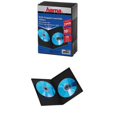  Slim Double  DVD  HAMA (H-51184) 10 , , 